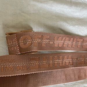 OFF WHITE industrial belt, pink